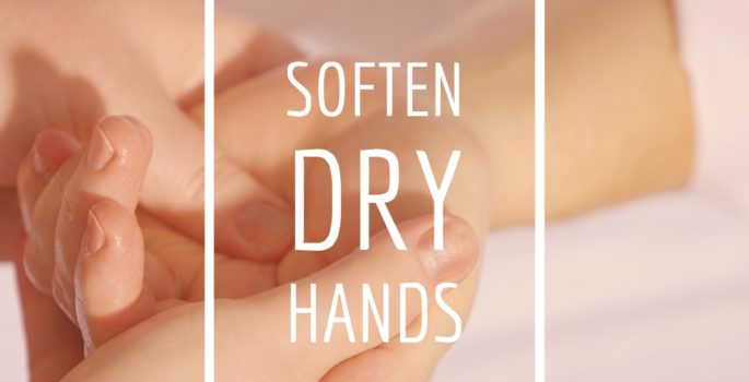 soften dry hands beauty tip