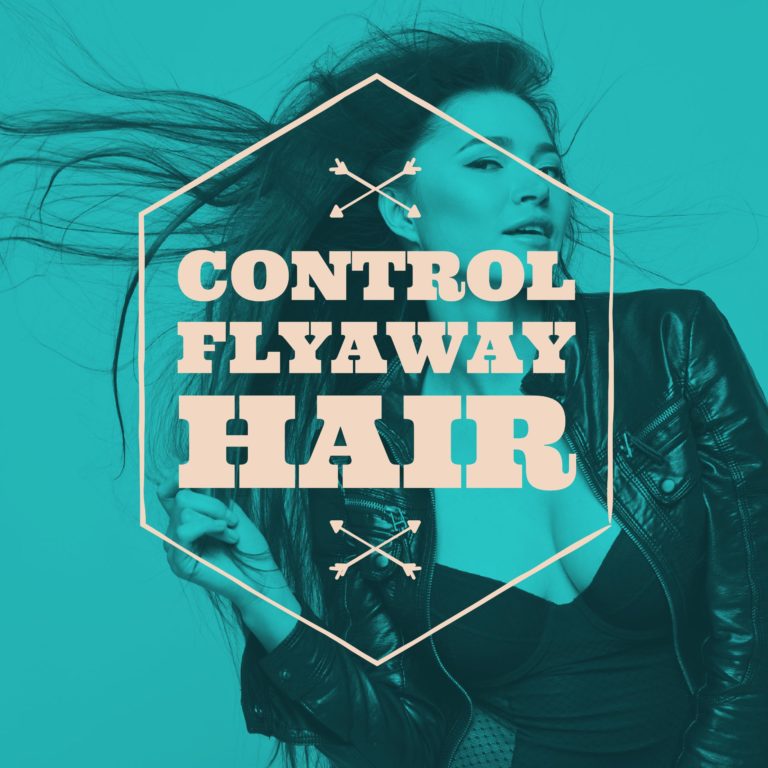 control flyaways and eliminate static in hair